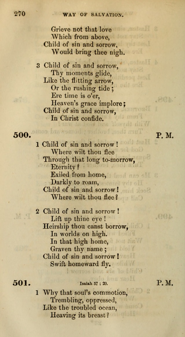 Songs for the Sanctuary; or, Psalms and Hymns for Christian Worship (Words only) page 270