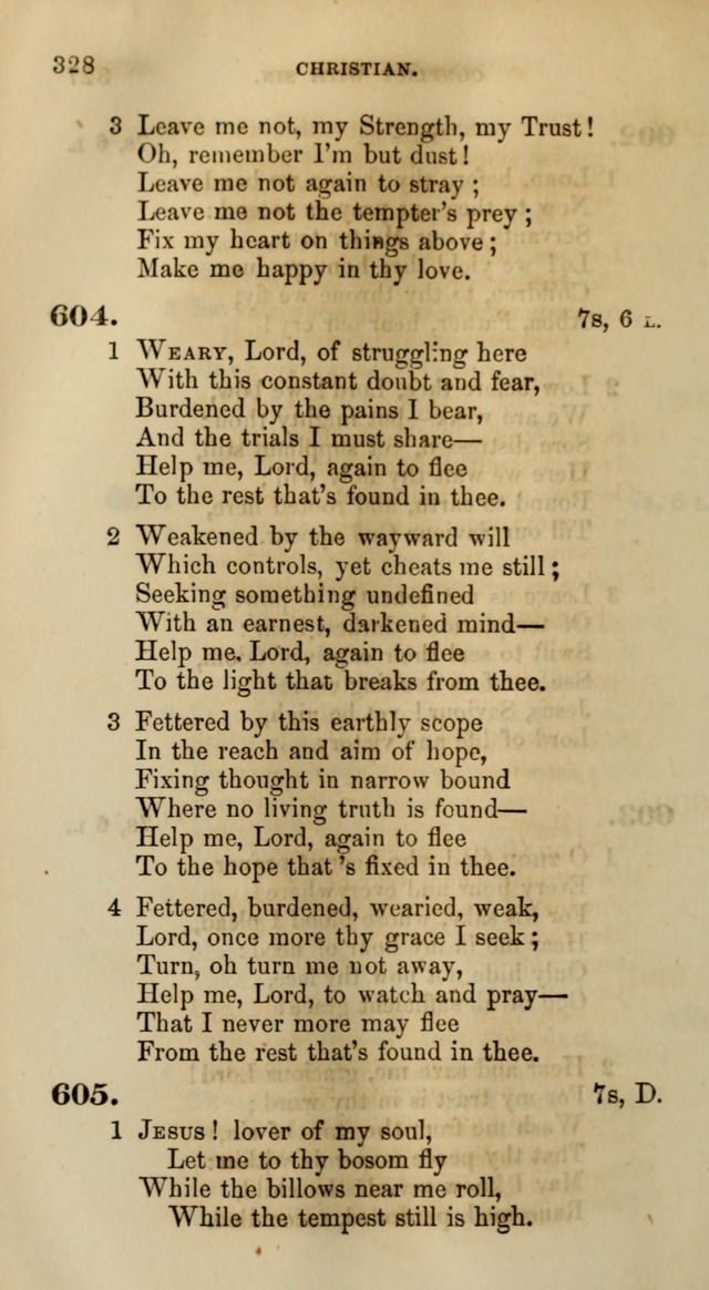 Songs for the Sanctuary; or, Psalms and Hymns for Christian Worship (Words only) page 328