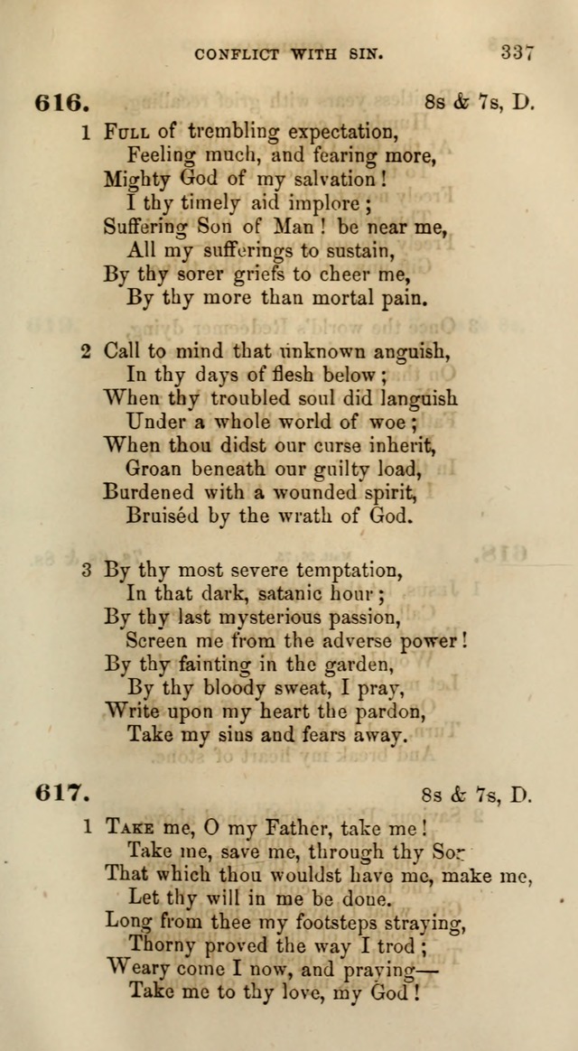 Songs for the Sanctuary; or, Psalms and Hymns for Christian Worship (Words only) page 337