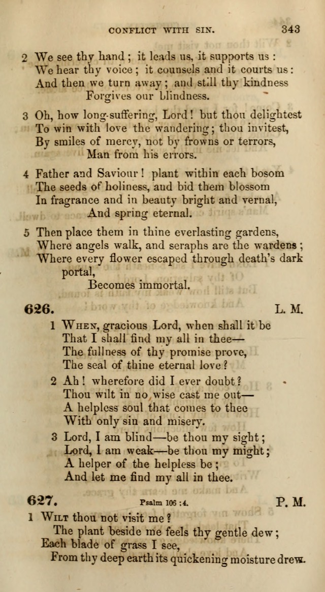 Songs for the Sanctuary; or, Psalms and Hymns for Christian Worship (Words only) page 343