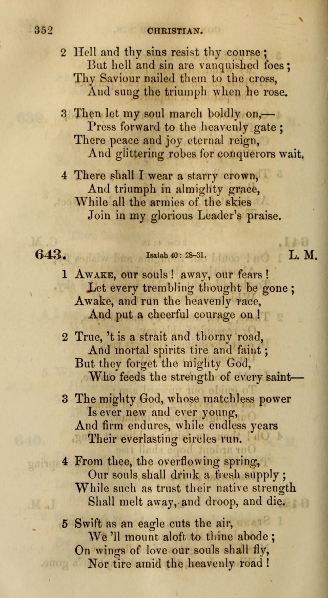 Songs for the Sanctuary; or, Psalms and Hymns for Christian Worship (Words only) page 352