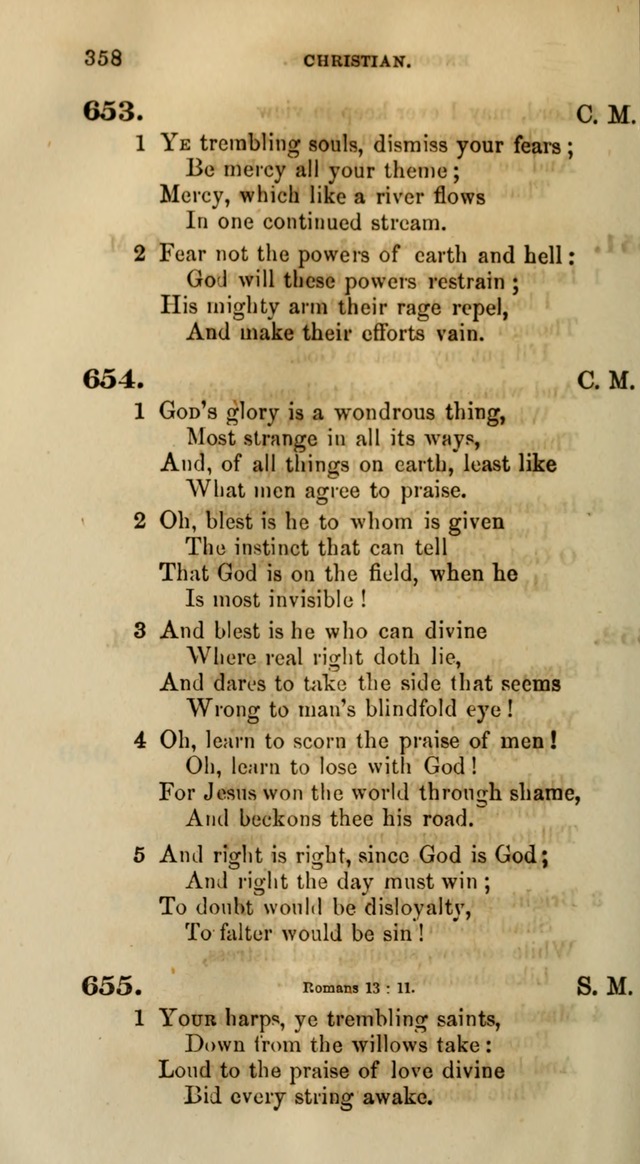 Songs for the Sanctuary; or, Psalms and Hymns for Christian Worship (Words only) page 358