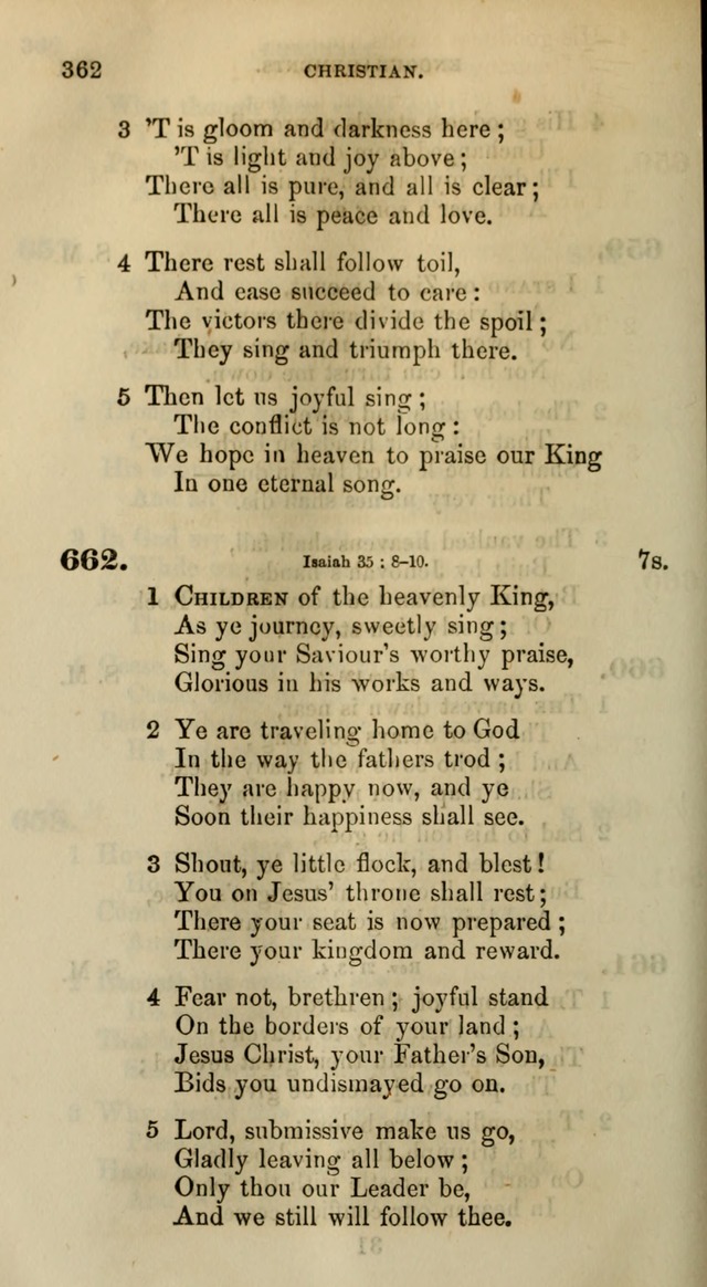 Songs for the Sanctuary; or, Psalms and Hymns for Christian Worship (Words only) page 362