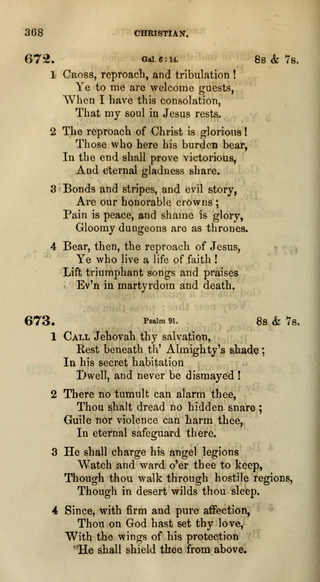 Songs for the Sanctuary; or, Psalms and Hymns for Christian Worship (Words only) page 368