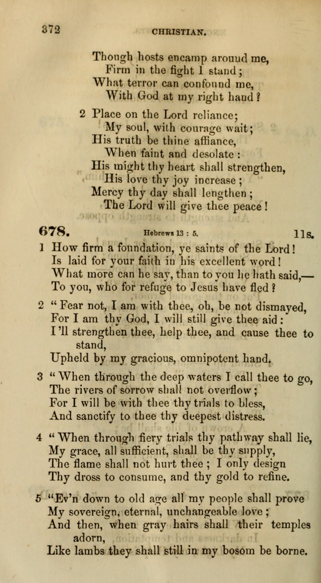 Songs for the Sanctuary; or, Psalms and Hymns for Christian Worship (Words only) page 372