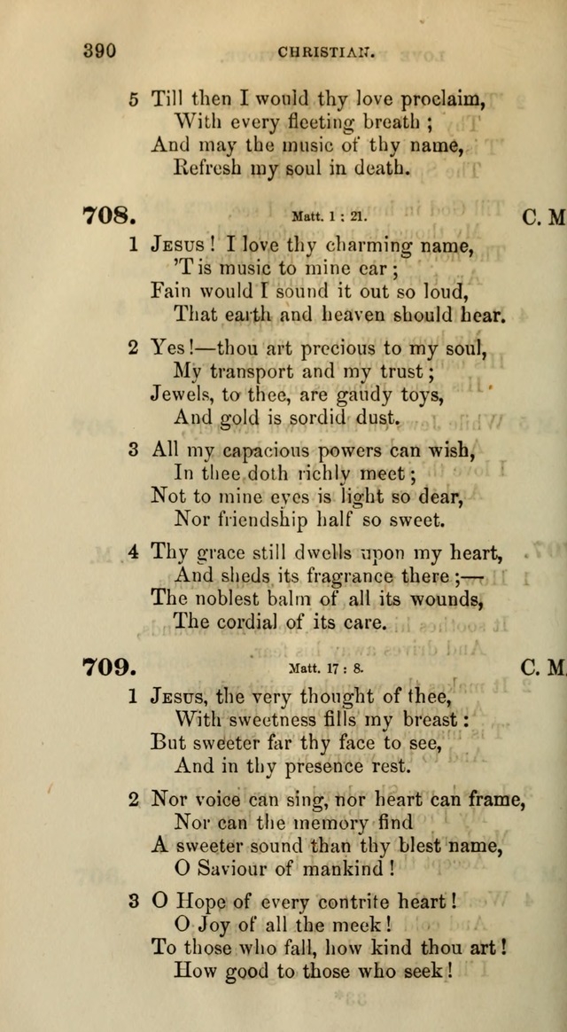 Songs for the Sanctuary; or, Psalms and Hymns for Christian Worship (Words only) page 390