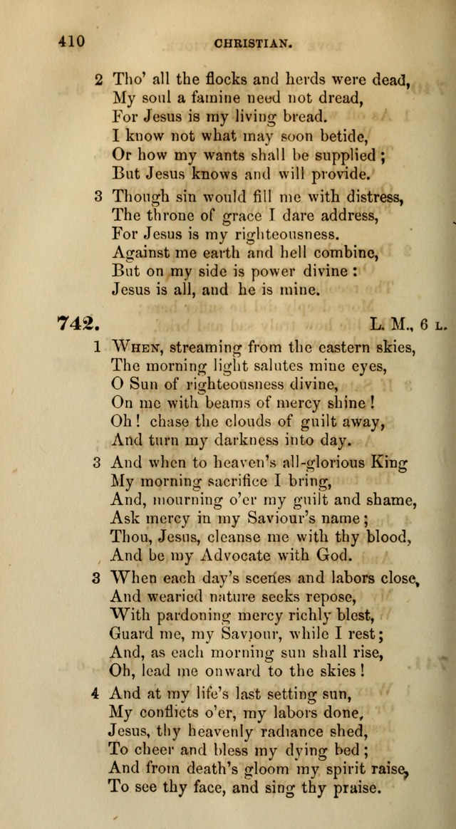 Songs for the Sanctuary; or, Psalms and Hymns for Christian Worship (Words only) page 410