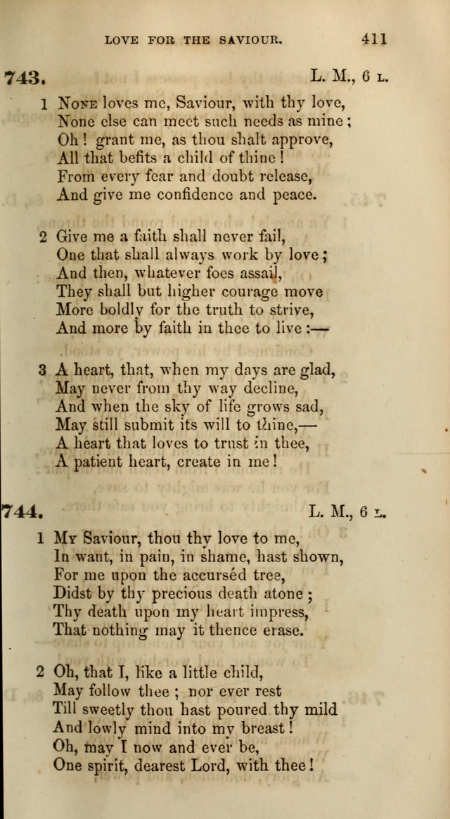 Songs for the Sanctuary; or, Psalms and Hymns for Christian Worship (Words only) page 411