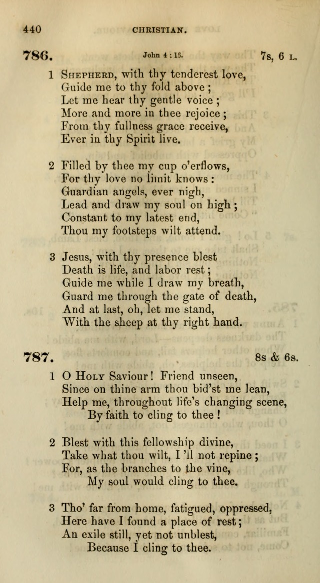 Songs for the Sanctuary; or, Psalms and Hymns for Christian Worship (Words only) page 440