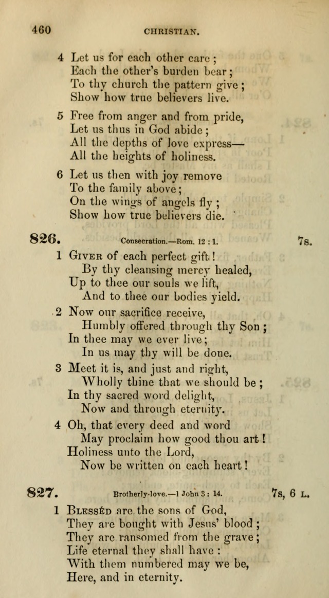 Songs for the Sanctuary; or, Psalms and Hymns for Christian Worship (Words only) page 460