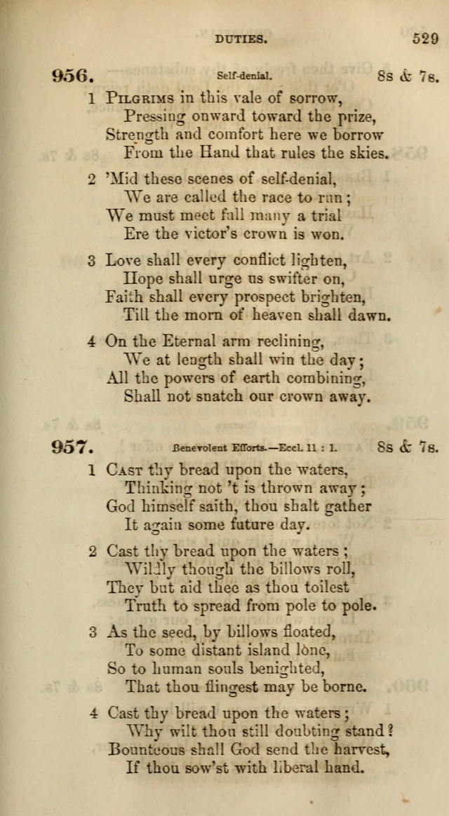 Songs for the Sanctuary; or, Psalms and Hymns for Christian Worship (Words only) page 529