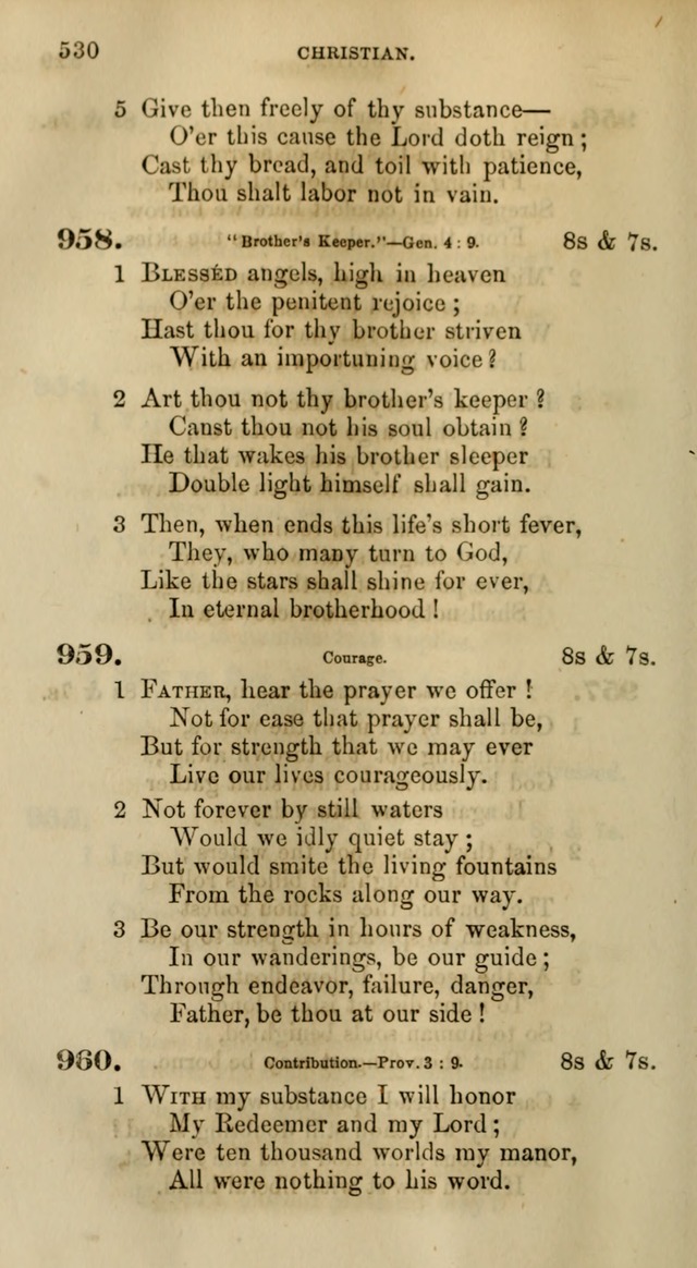 Songs for the Sanctuary; or, Psalms and Hymns for Christian Worship (Words only) page 530