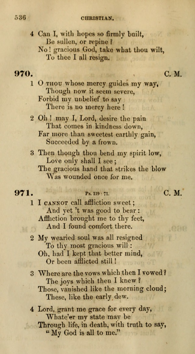 Songs for the Sanctuary; or, Psalms and Hymns for Christian Worship (Words only) page 536