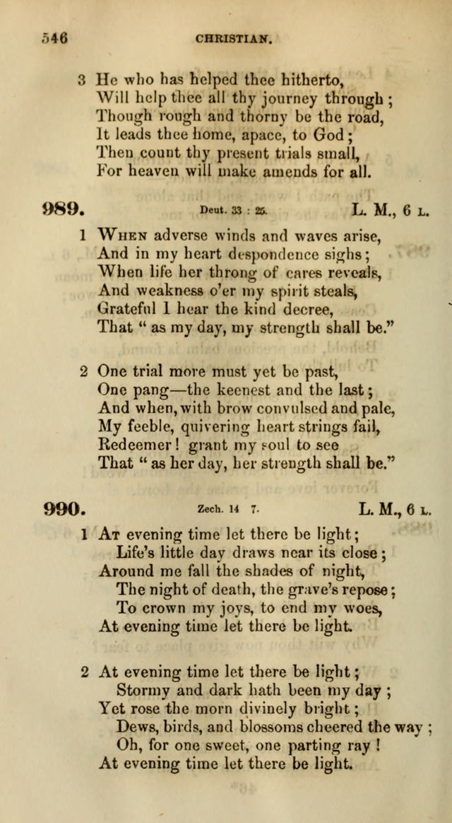 Songs for the Sanctuary; or, Psalms and Hymns for Christian Worship (Words only) page 546