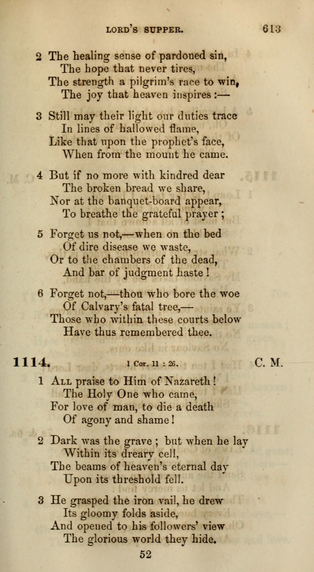 Songs for the Sanctuary; or, Psalms and Hymns for Christian Worship (Words only) page 613