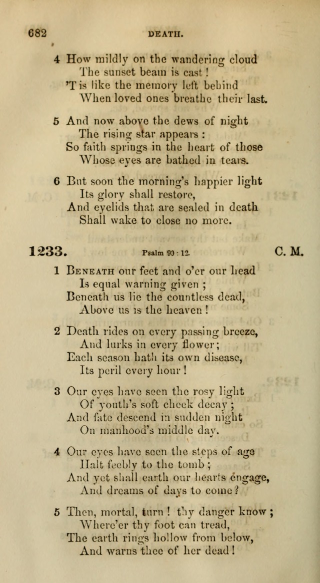 Songs for the Sanctuary; or, Psalms and Hymns for Christian Worship (Words only) page 682