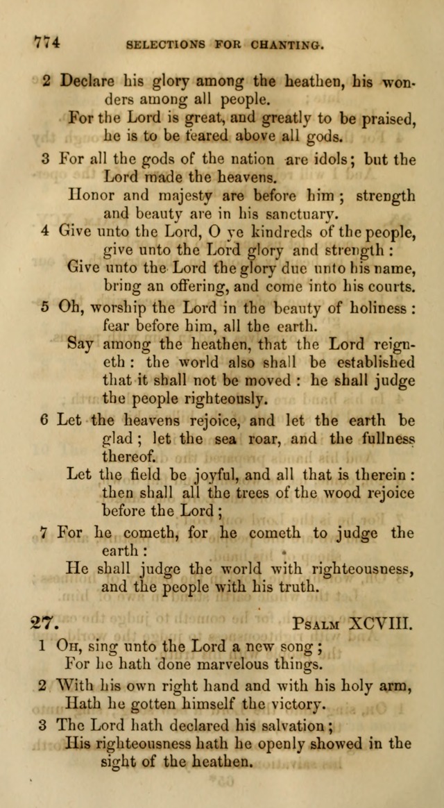 Songs for the Sanctuary; or, Psalms and Hymns for Christian Worship (Words only) page 772