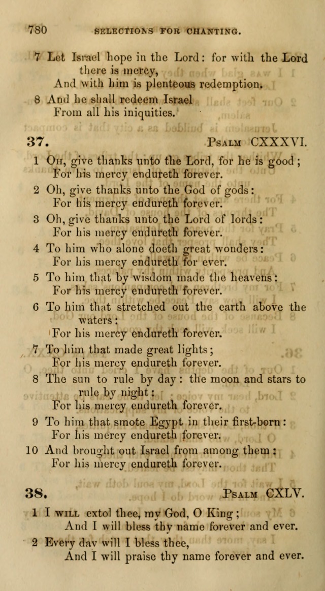 Songs for the Sanctuary; or, Psalms and Hymns for Christian Worship (Words only) page 778