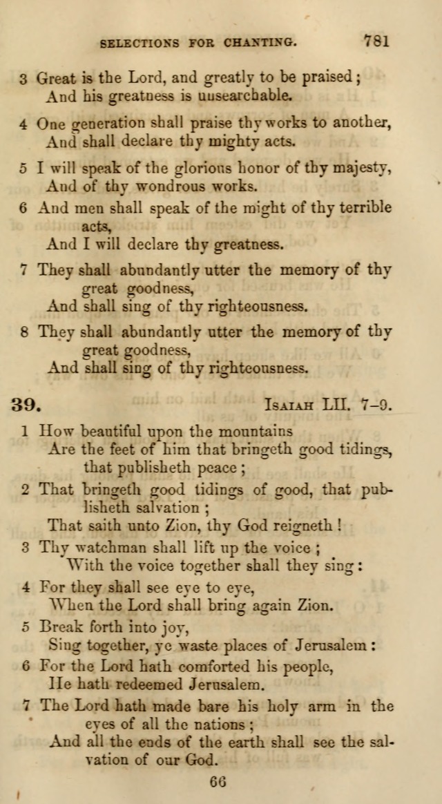 Songs for the Sanctuary; or, Psalms and Hymns for Christian Worship (Words only) page 779