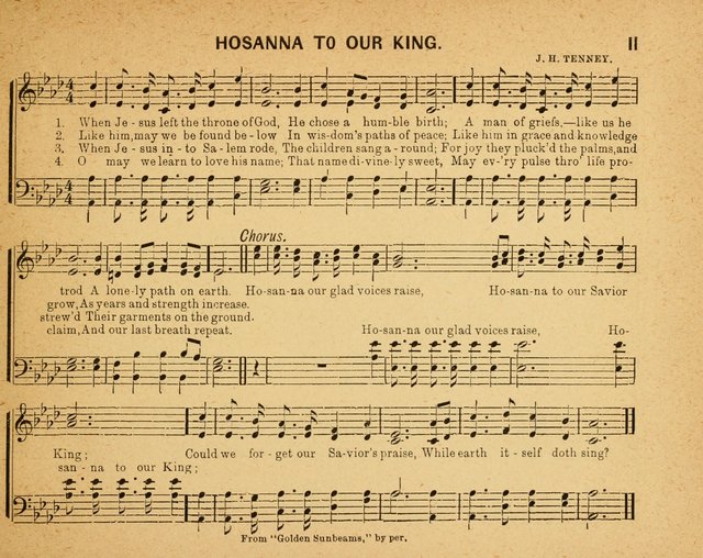 Sparkling Gems Nos.1 & 2 Combined: a new and choice collection of music for Sabbath schools, temperance, and social meetings page 11