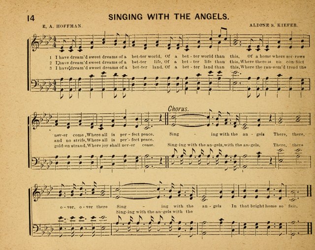 Sparkling Gems Nos.1 & 2 Combined: a new and choice collection of music for Sabbath schools, temperance, and social meetings page 14