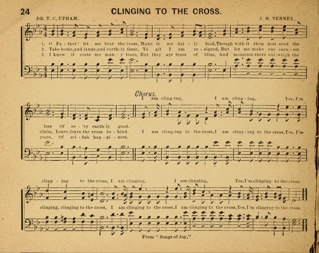 Sparkling Gems Nos.1 & 2 Combined: a new and choice collection of music for Sabbath schools, temperance, and social meetings page 24