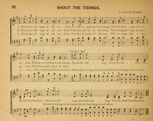 Sparkling Gems Nos.1 & 2 Combined: a new and choice collection of music for Sabbath schools, temperance, and social meetings page 38