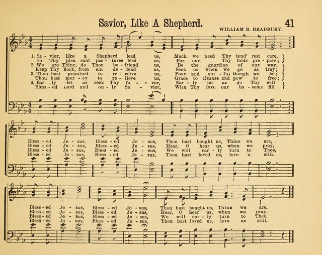 Sparkling Gems Nos.1 & 2 Combined: a new and choice collection of music for Sabbath schools, temperance, and social meetings page 41