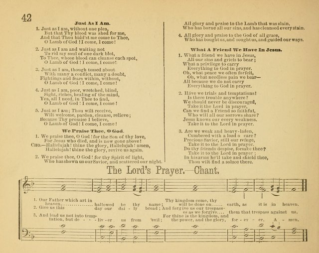 Sparkling Gems Nos.1 & 2 Combined: a new and choice collection of music for Sabbath schools, temperance, and social meetings page 42