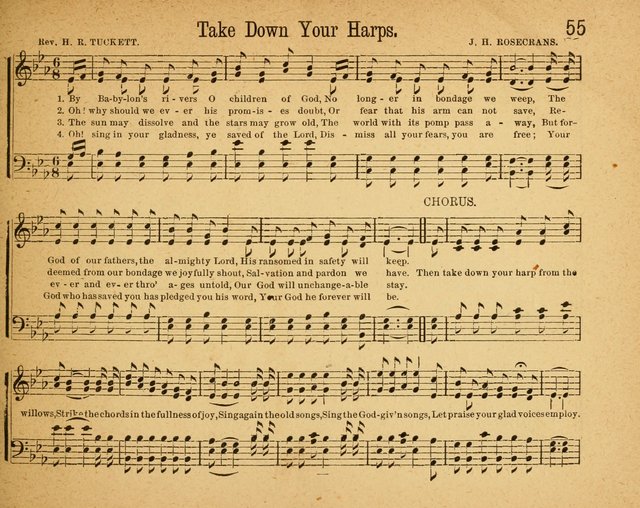 Sparkling Gems Nos.1 & 2 Combined: a new and choice collection of music for Sabbath schools, temperance, and social meetings page 55