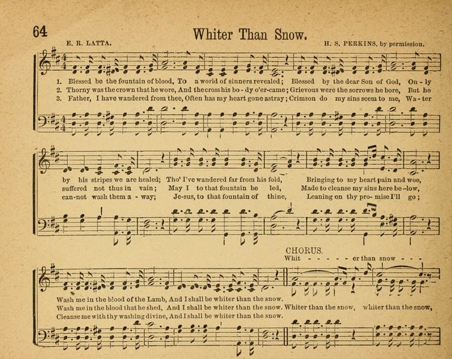 Sparkling Gems Nos.1 & 2 Combined: a new and choice collection of music for Sabbath schools, temperance, and social meetings page 64