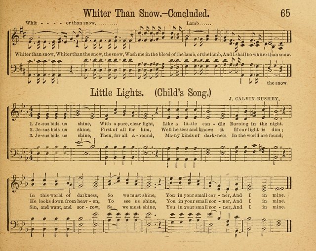 Sparkling Gems Nos.1 & 2 Combined: a new and choice collection of music for Sabbath schools, temperance, and social meetings page 65