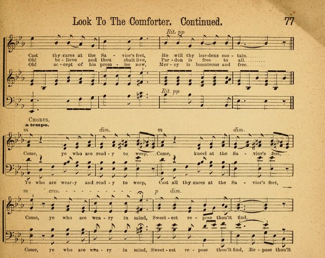 Sparkling Gems Nos.1 & 2 Combined: a new and choice collection of music for Sabbath schools, temperance, and social meetings page 77