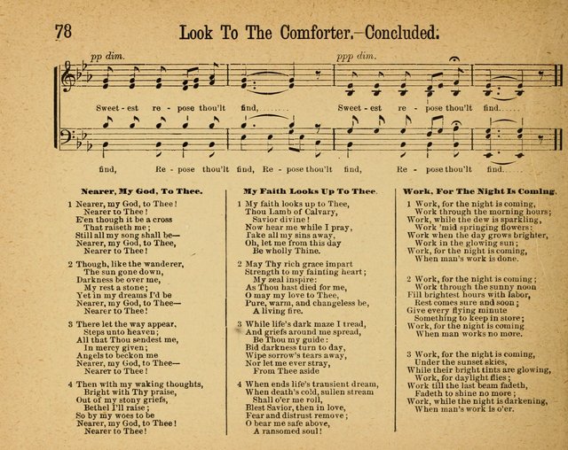 Sparkling Gems Nos.1 & 2 Combined: a new and choice collection of music for Sabbath schools, temperance, and social meetings page 78