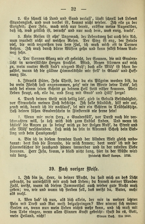 Schulgesangbuch für höhere Lehranstalten (Ausgabe für Rheinland und Westfalen) page 32