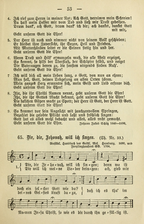 Schulgesangbuch für höhere Lehranstalten (Ausgabe für Rheinland und Westfalen) page 53