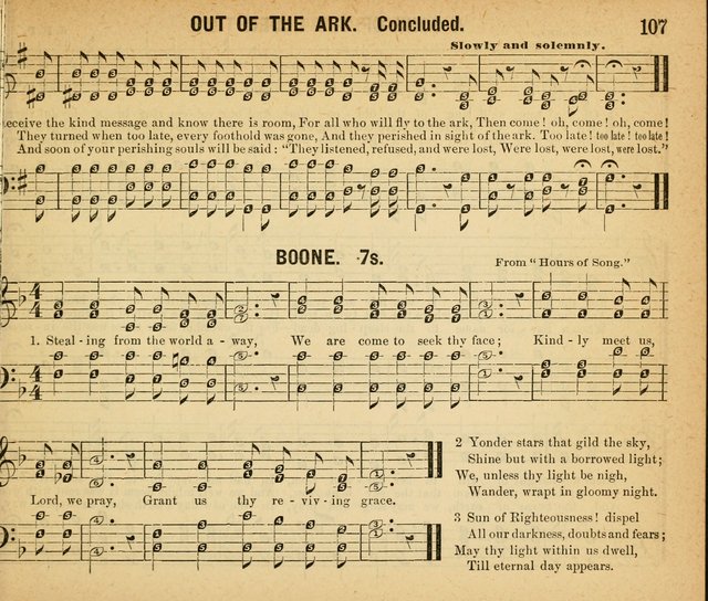 Songs of Gratitude: a Collection of New Songs for Sunday Schools and  worshiping assemblies     Worshiping Assemblies page 107