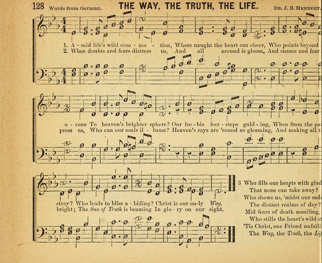 Songs of Gratitude: a Collection of New Songs for Sunday Schools and  worshiping assemblies     Worshiping Assemblies page 128