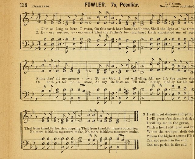 Songs of Gratitude: a Collection of New Songs for Sunday Schools and  worshiping assemblies     Worshiping Assemblies page 138