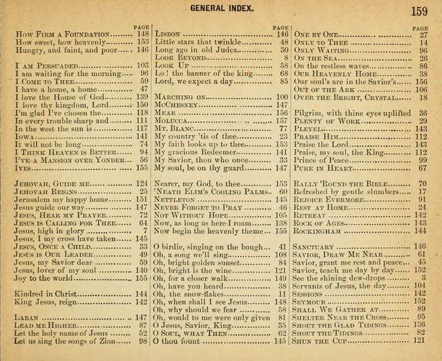 Songs of Gratitude: a Collection of New Songs for Sunday Schools and  worshiping assemblies     Worshiping Assemblies page 159