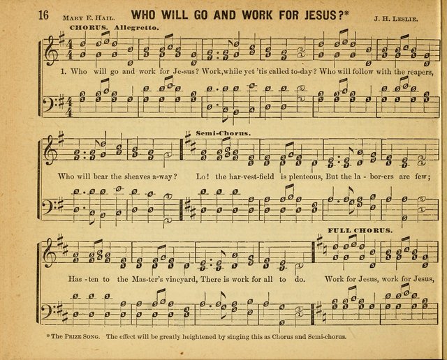 Songs of Gratitude: a Collection of New Songs for Sunday Schools and  worshiping assemblies     Worshiping Assemblies page 16