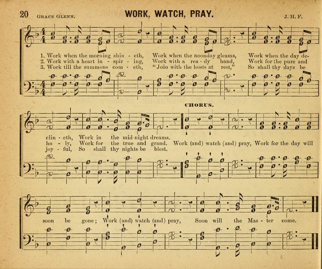 Songs of Gratitude: a Collection of New Songs for Sunday Schools and  worshiping assemblies     Worshiping Assemblies page 20