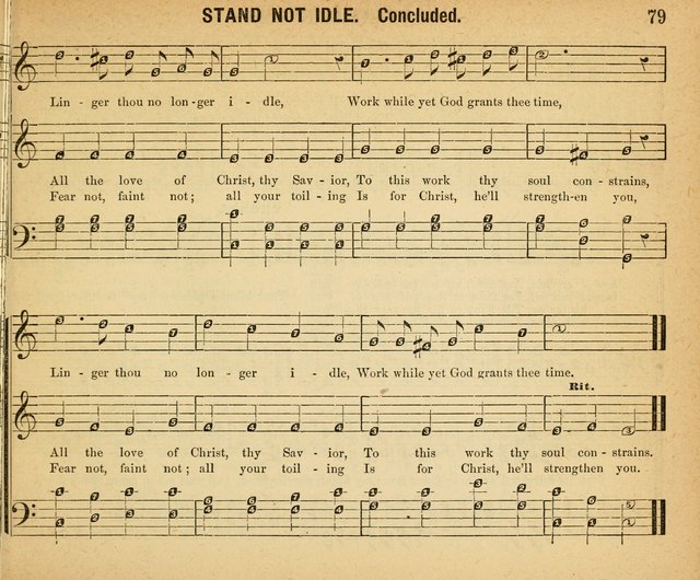 Songs of Gratitude: a Collection of New Songs for Sunday Schools and  worshiping assemblies     Worshiping Assemblies page 79