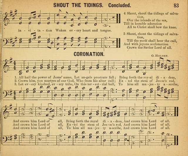 Songs of Gratitude: a Collection of New Songs for Sunday Schools and  worshiping assemblies     Worshiping Assemblies page 83