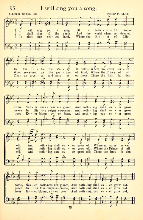 Sixteen Gospel Male Quartets page 104