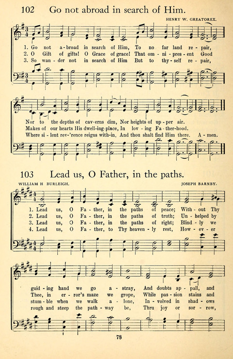 Sixteen Gospel Male Quartets page 109