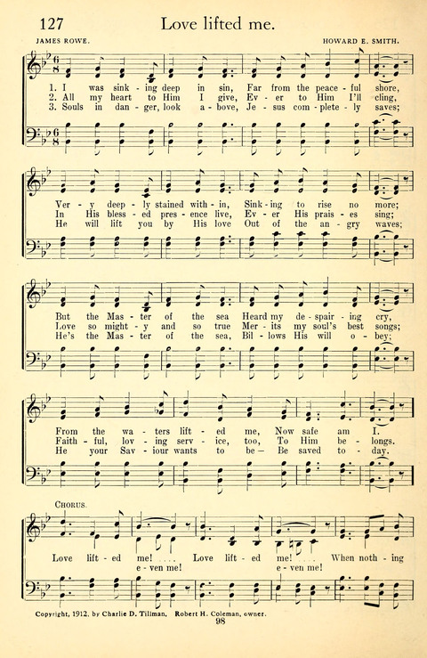 Sixteen Gospel Male Quartets page 129