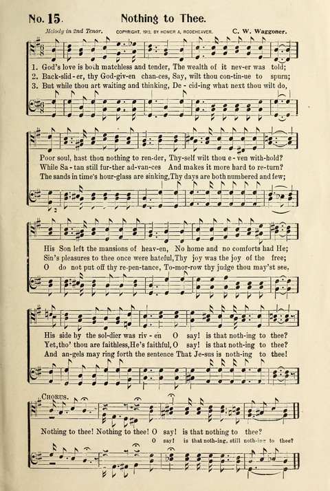 Sixteen Gospel Male Quartets page 15