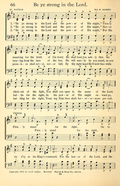 Sixteen Gospel Male Quartets page 81