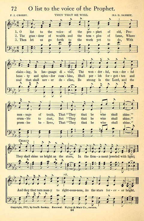 Sixteen Gospel Male Quartets page 85